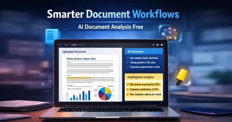 AI Document Analysis Free: Your Guide to Smarter Document Workflows