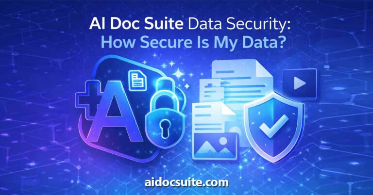 AI Doc Suite Data Security: How Secure Is My Data?