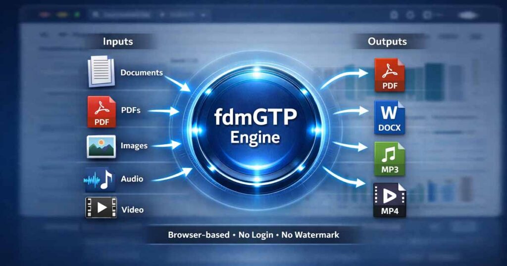 How fdmGTP Powers AI Document & Media Workflows