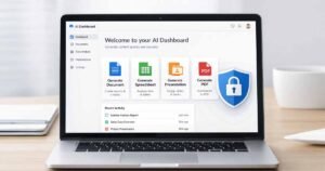 AI Doc Suite AI doc generator creating documents, spreadsheets, slides and PDFs without login or data tracking