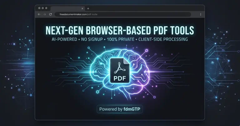 Enterprise vs. Browser-Based PDF Tools: Which One Do You Really Need?